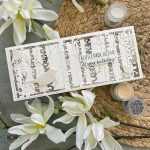 Geburtstagskarte mit Waldbirken – gestempelt